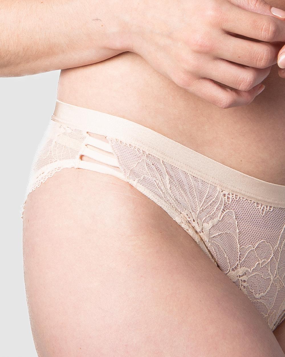 Hotmilk True Luxe Bikini Brief - Cameo Cameo