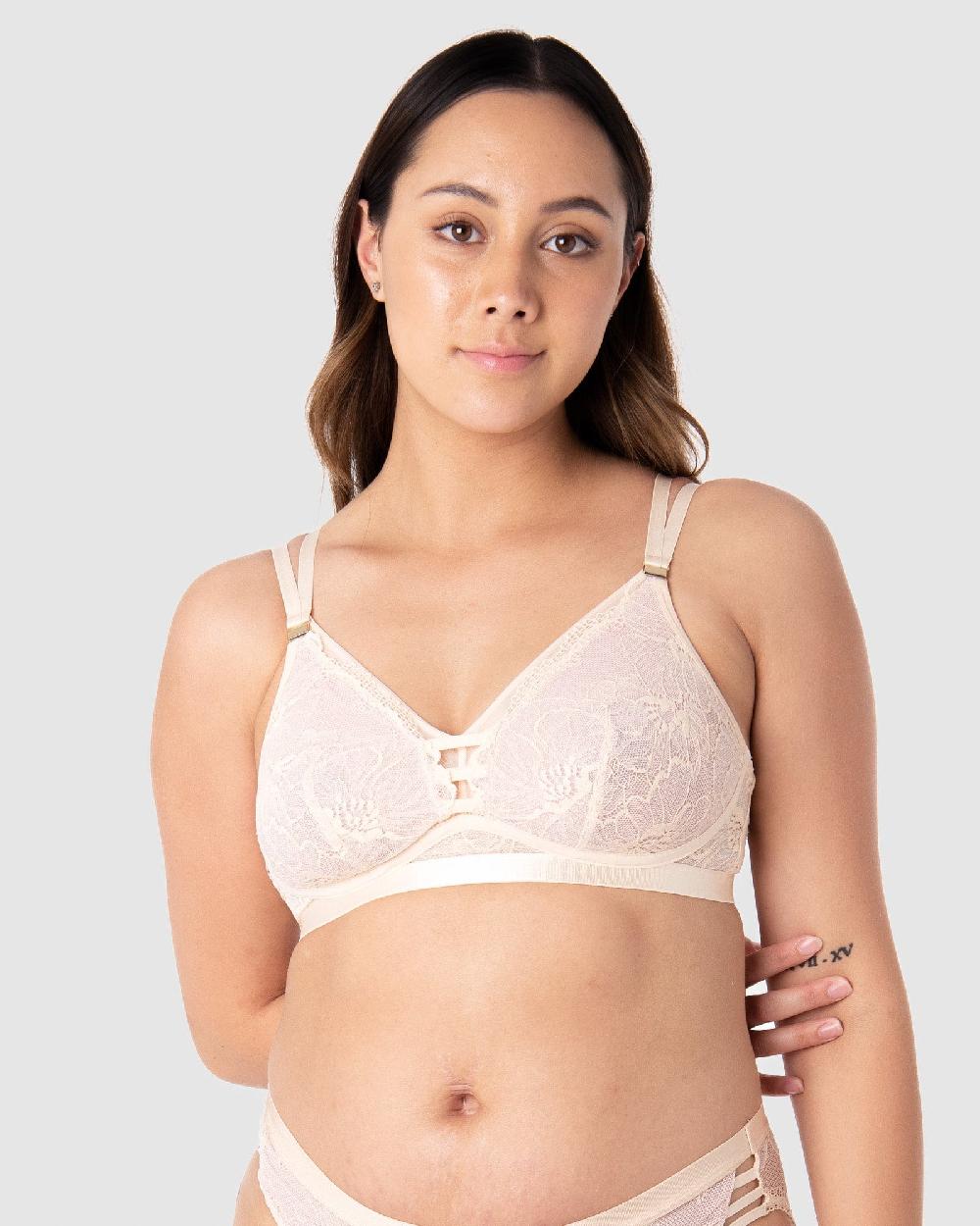 Hotmilk True Luxe Multifit Nursing Bra - Cameo Cameo
