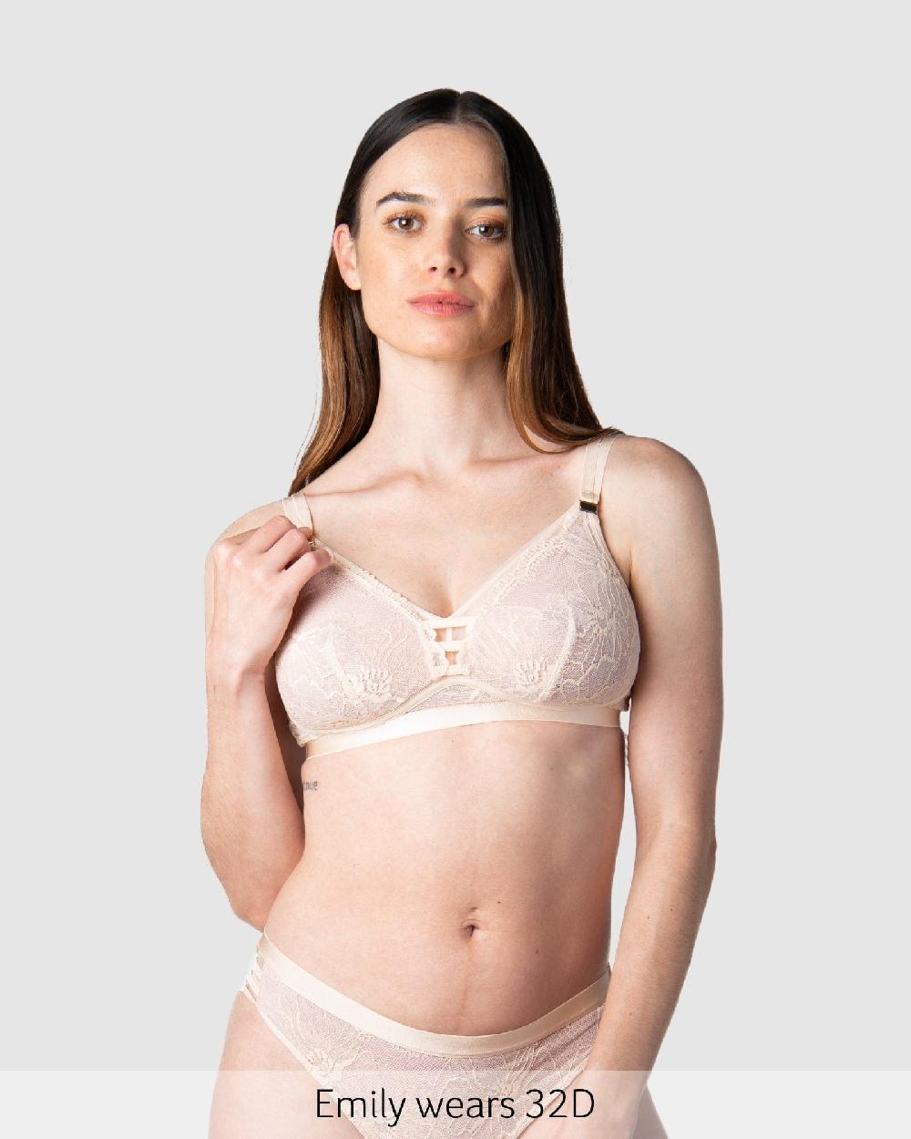 hotmilk True Luxe Multifit Nursing Bra - Cameo Cameo