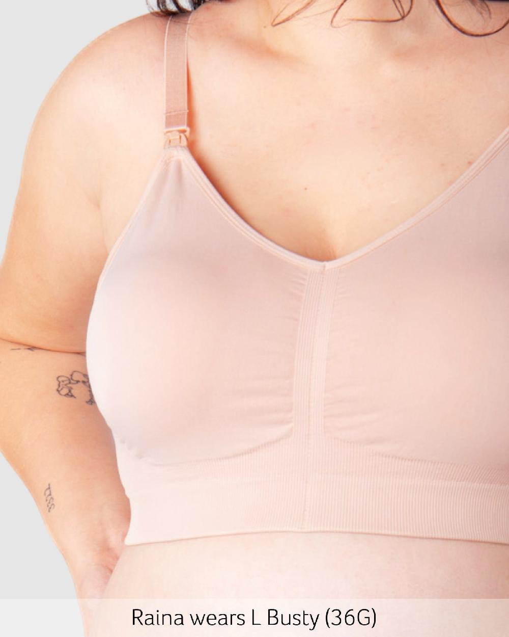Hotmilk My Necessity 2.0 FlexFit Nursing Bra - Ballet Pink Busty Ballet Pink