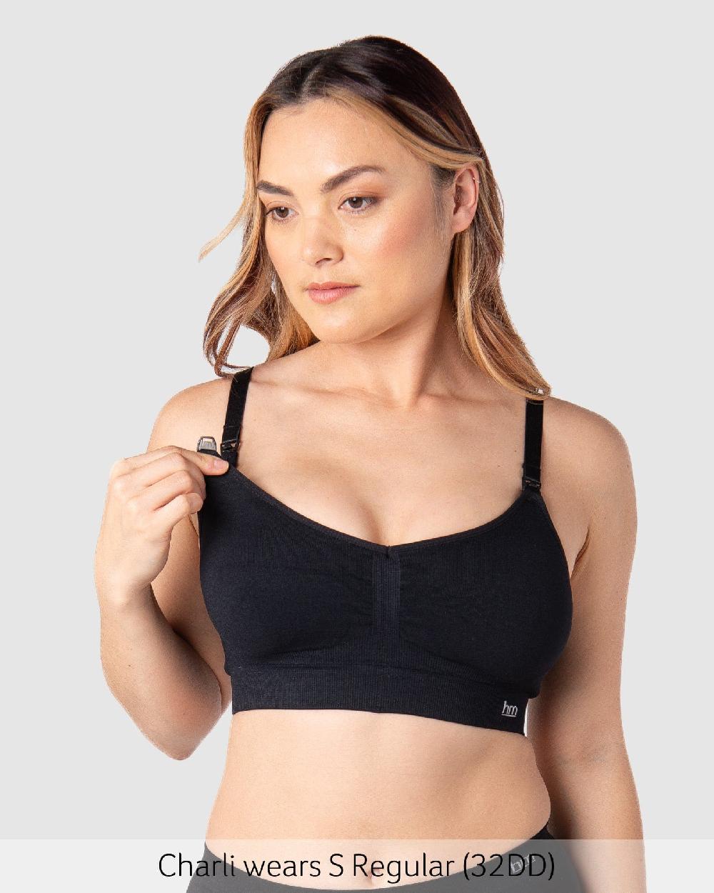 Hotmilk My Necessity 2.0 FlexFit Nursing Bra - Black Black