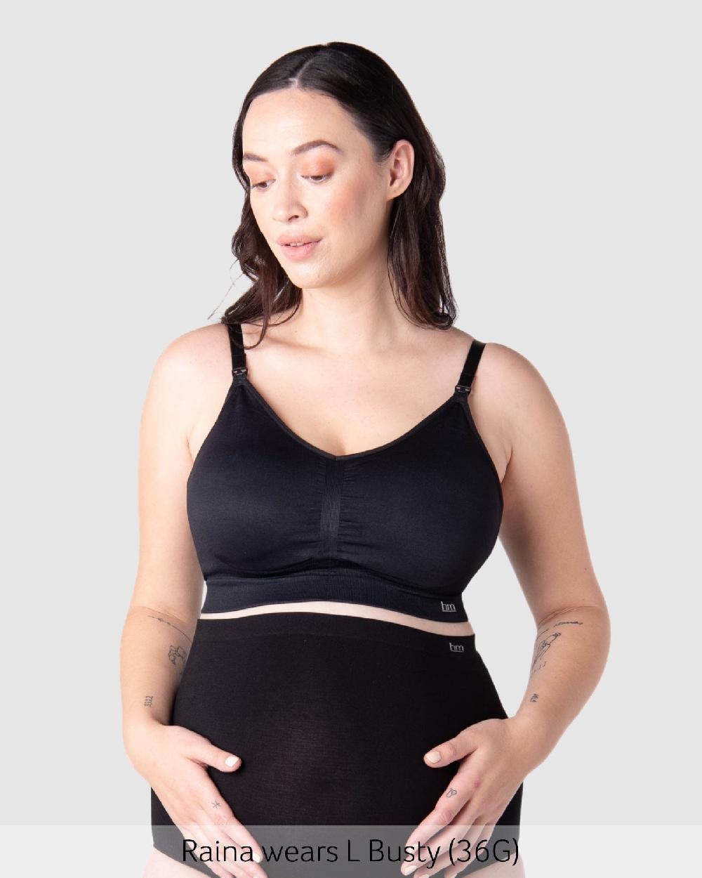 hotmilk My Necessity 2.0 FlexFit Nursing Bra - Black Busty Black