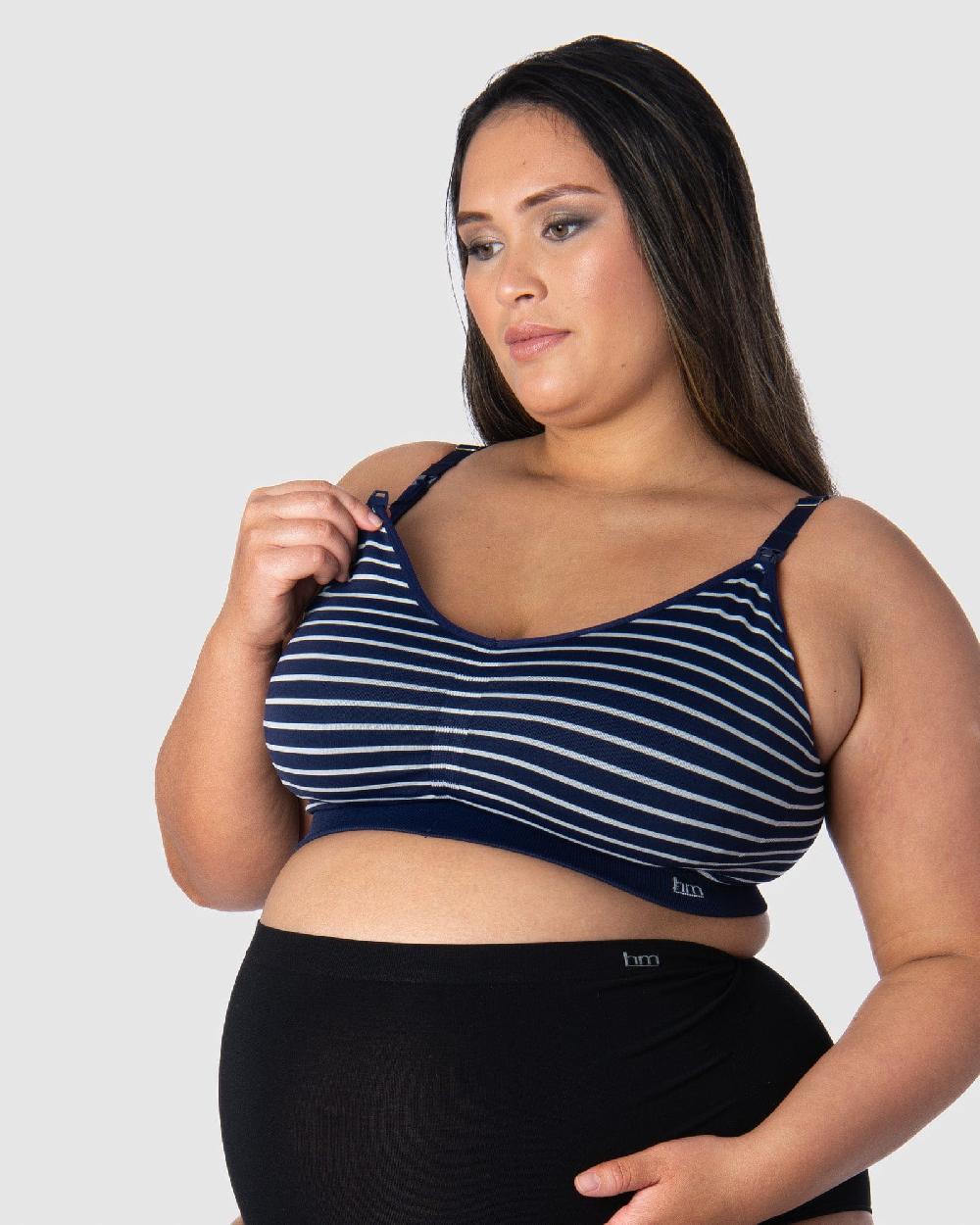 Hotmilk My Necessity FlexFit - Navy Stripe Busty Navy Stripe