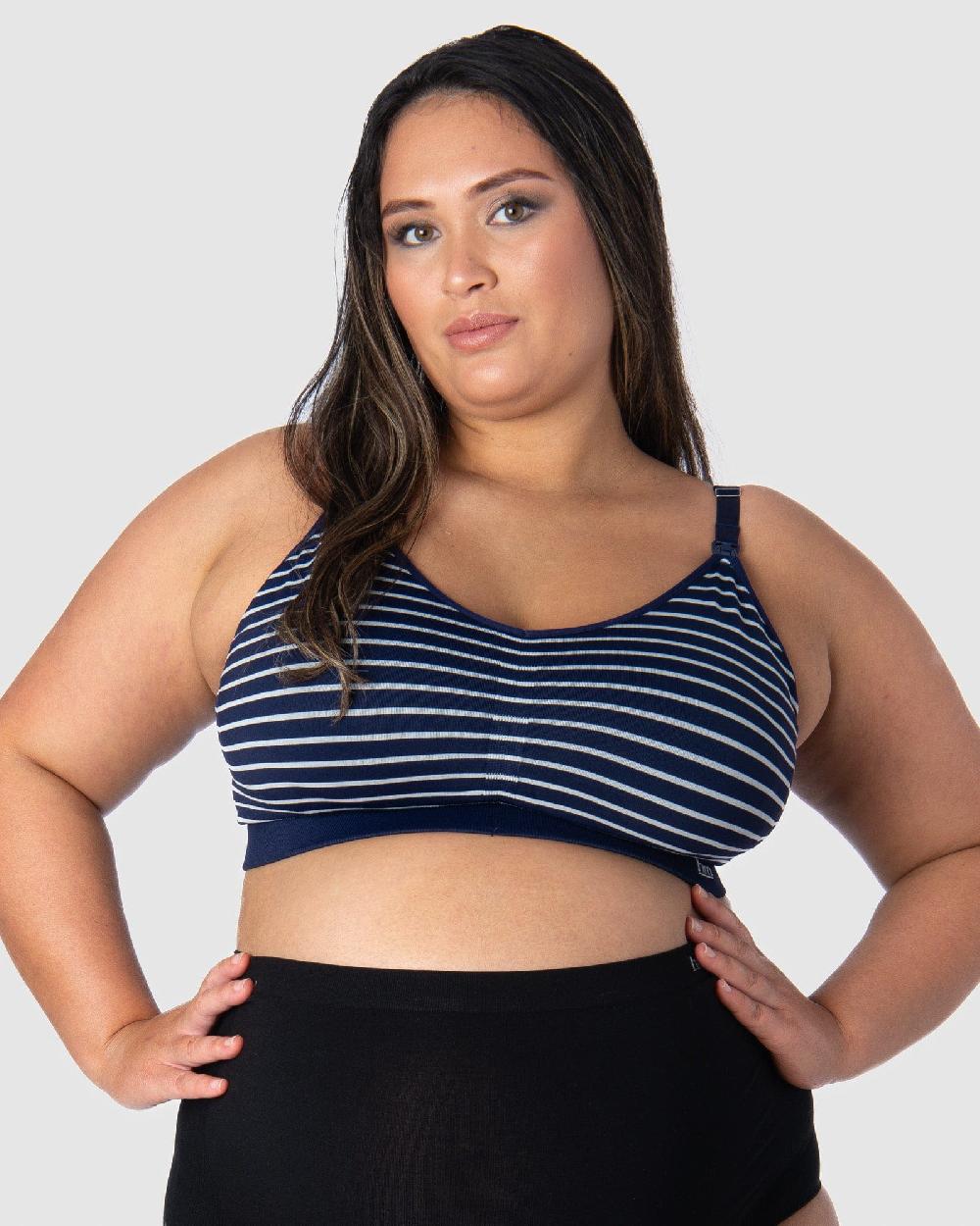hotmilk My Necessity FlexFit - Navy Stripe Busty Navy Stripe