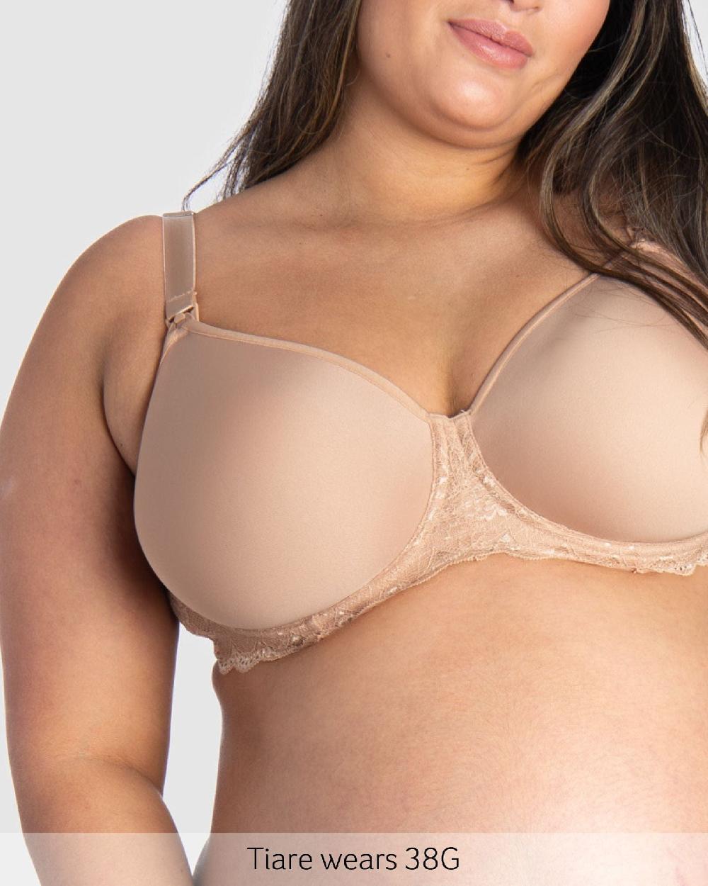 Hotmilk Obsession T-Shirt Nursing Bra - Cashmere Almond