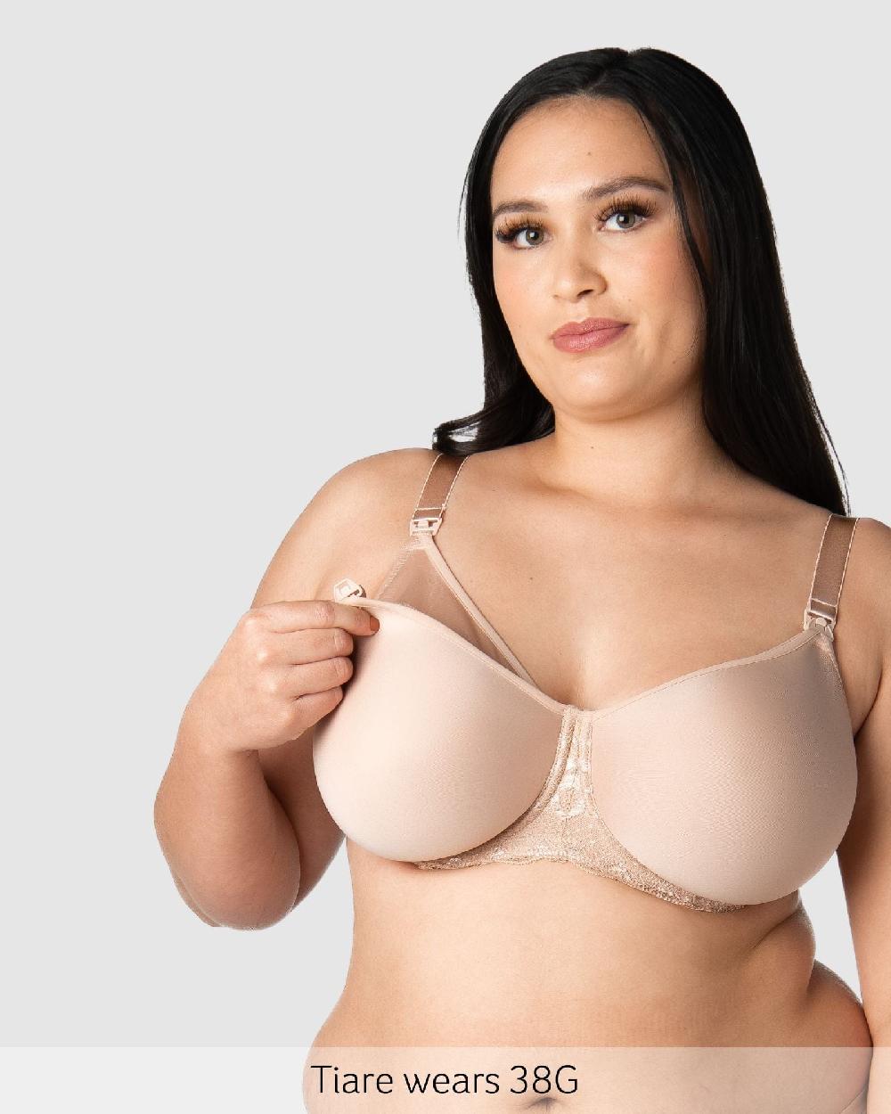 Hotmilk Obsession T-Shirt Nursing Bra - Cashmere Almond