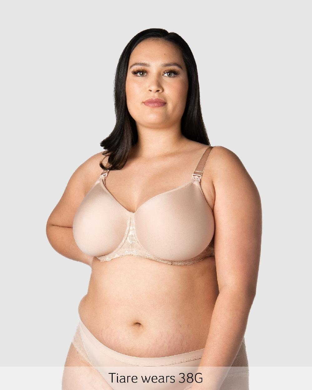 hotmilk Obsession T-Shirt Nursing Bra - Cashmere Almond