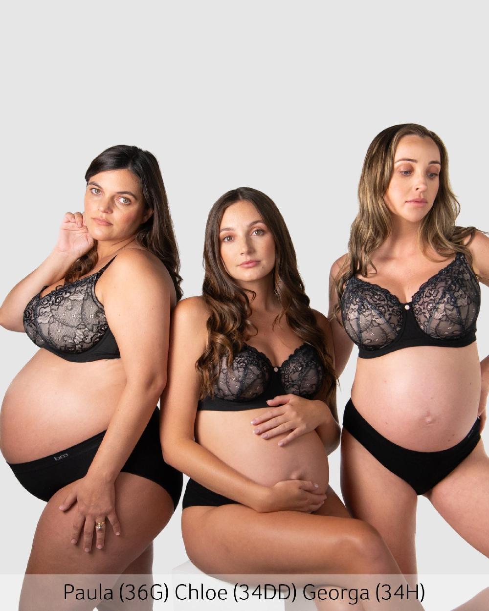 hotmilk Temptation Full Cup Nursing Bra - Black Black