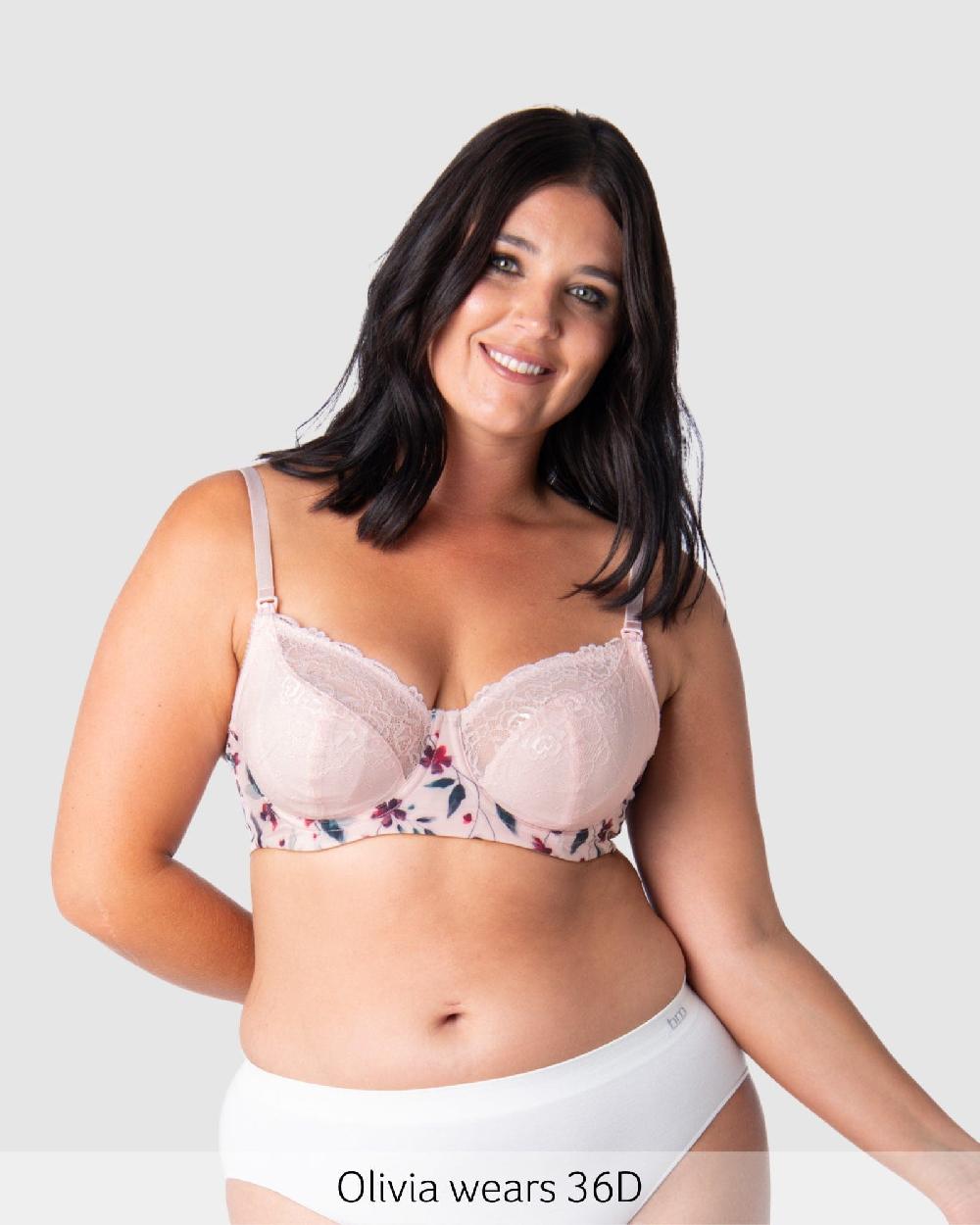 hotmilk Temptation Full Cup Nursing Bra - Bloom Bloom