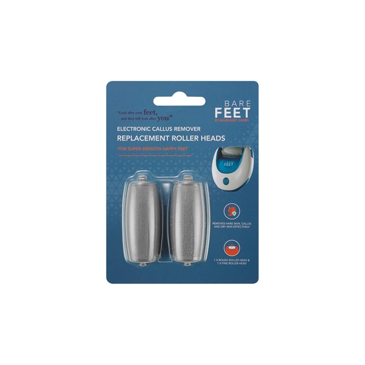 hotter Bare Feet Callus Remover Replacement Roller Heads No Colour