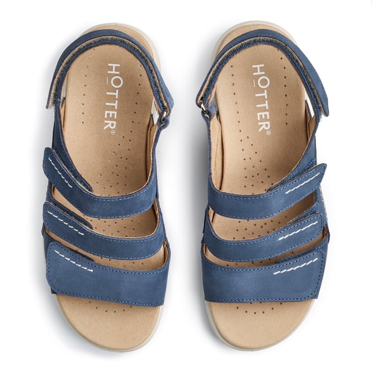 Hotter Abigail Sandals Aquatic Blue