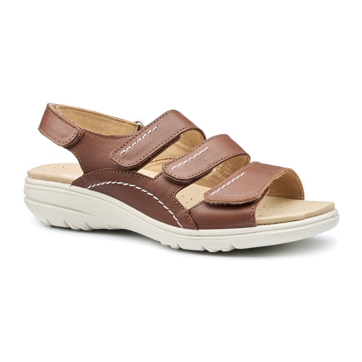 Hotter Abigail Sandals Rich Tan