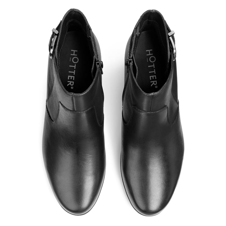 Hotter Addison Boots Black