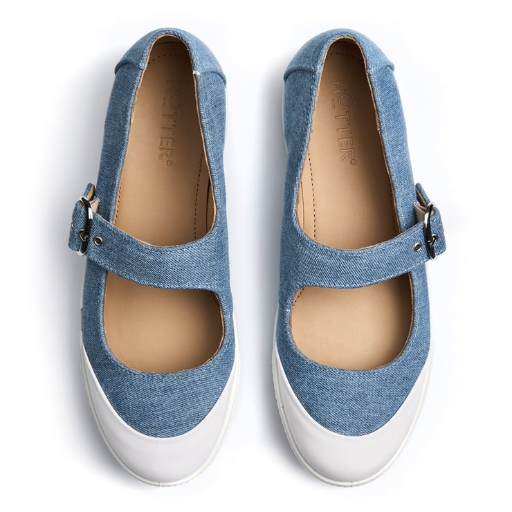 Hotter Annie Trainers Light Denim