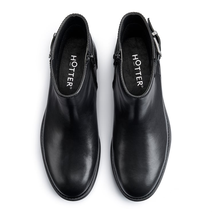 Hotter Ascot Boots Black