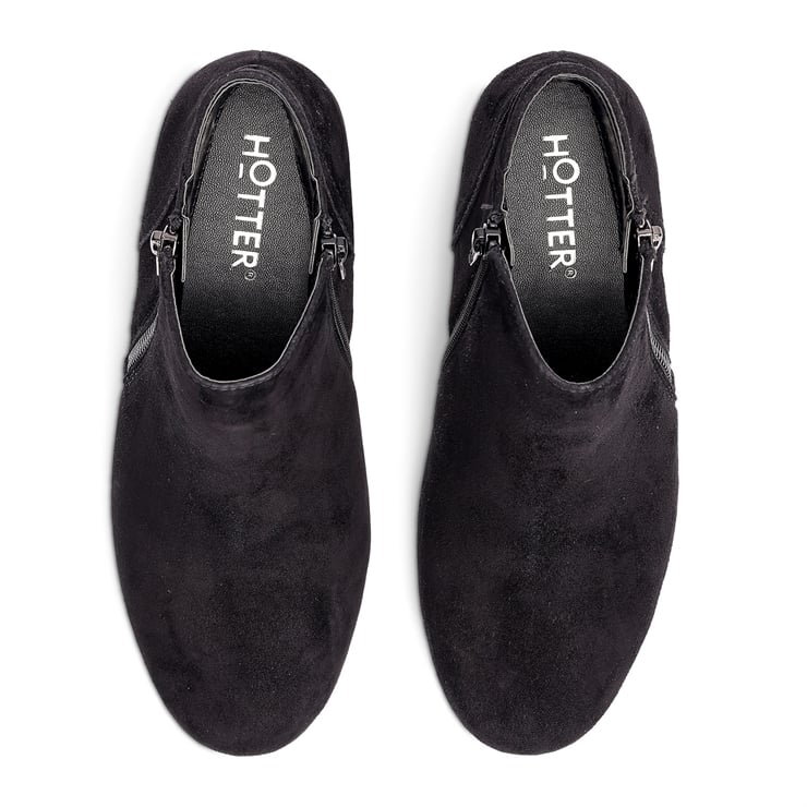 Hotter Avebury Boots Black