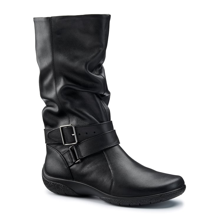 Hotter Ballinderry Boots Black