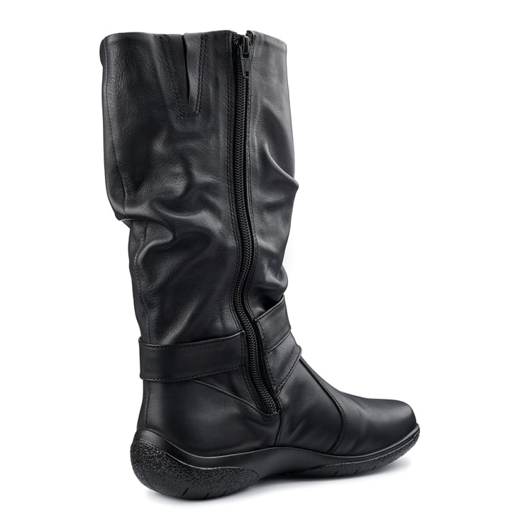 Hotter Ballinderry Boots Black