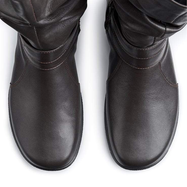 Hotter Ballinderry Boots Chocolate