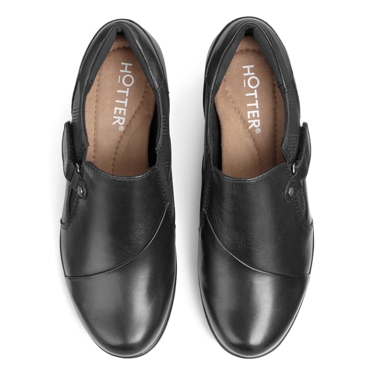 Hotter Barnet Shoes Black