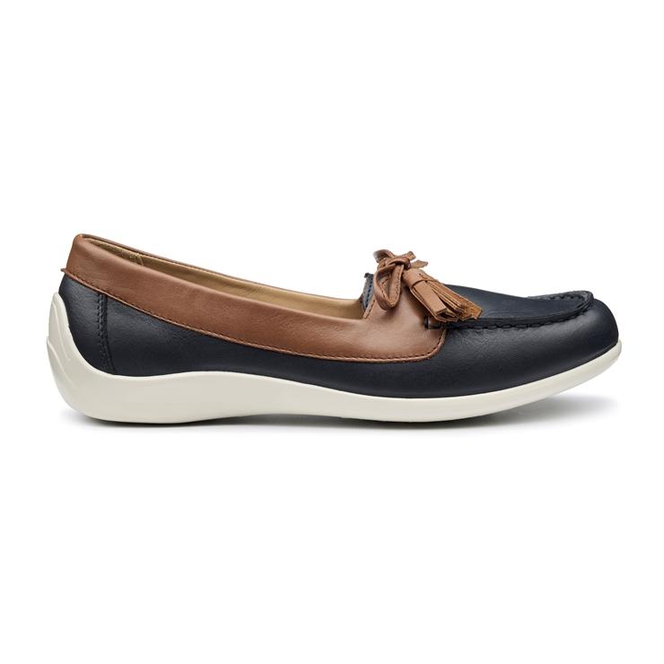 hotter Bay II Shoes Navy / Rich Tan