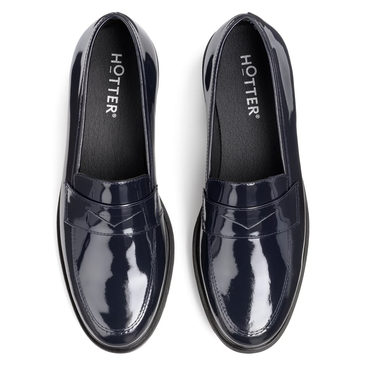 Hotter Berkeley Shoes Navy