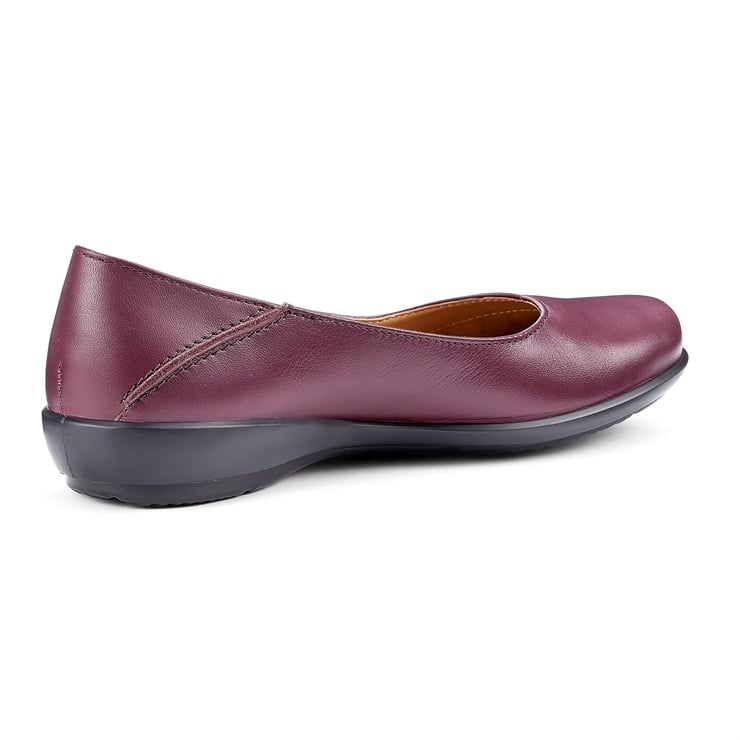 Hotter Birdie Shoes Dark Cherry