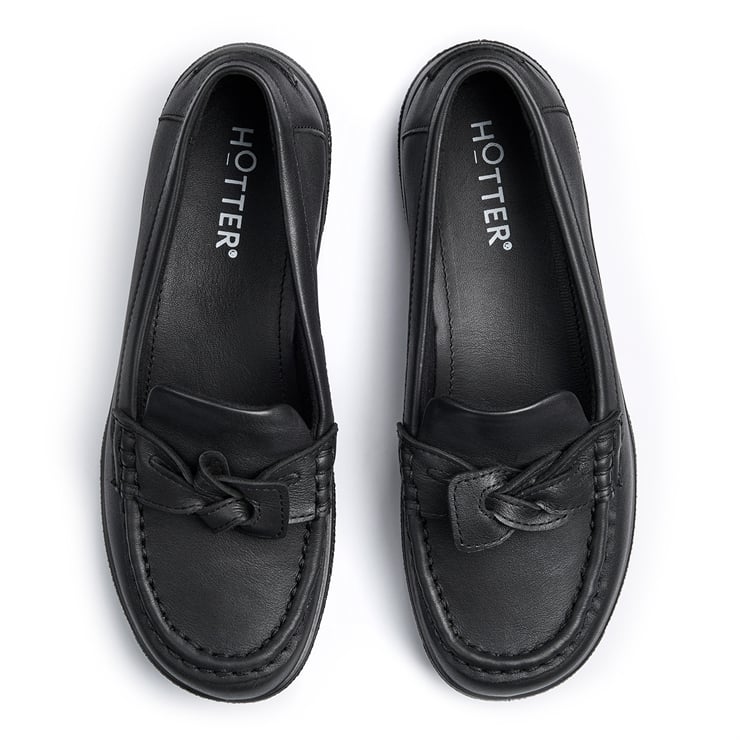 Hotter Cabana Shoes Black