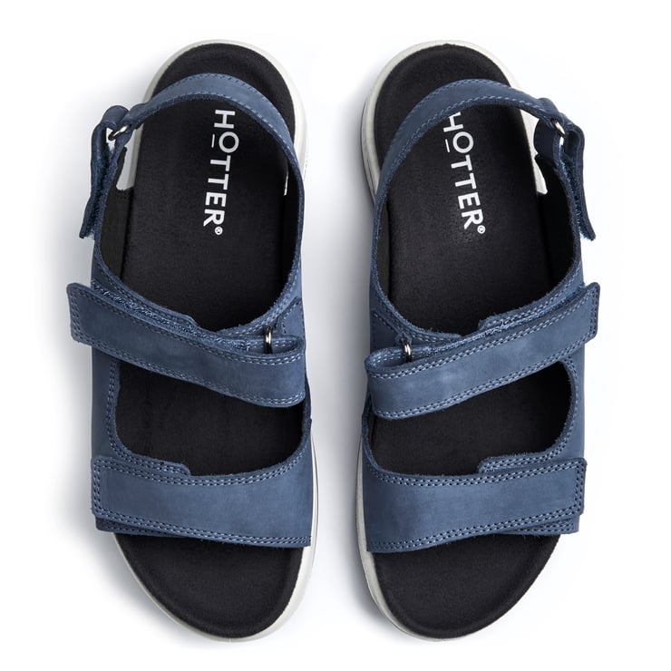 Hotter Canter Sandals Aquatic Blue