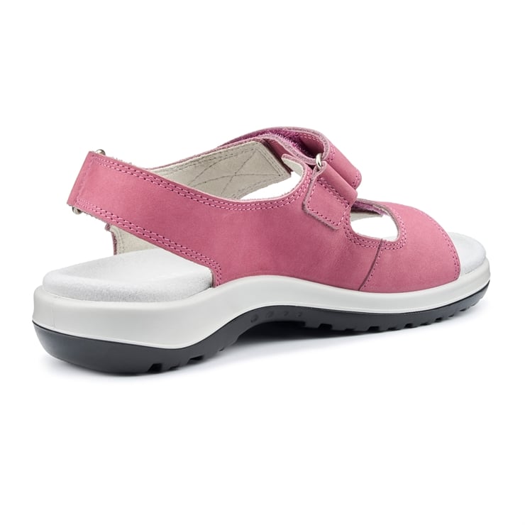 Hotter Canter Sandals Dark Rose