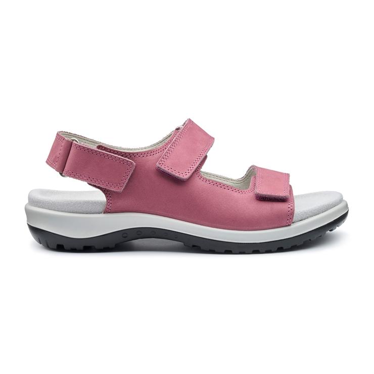 hotter Canter Sandals Dark Rose