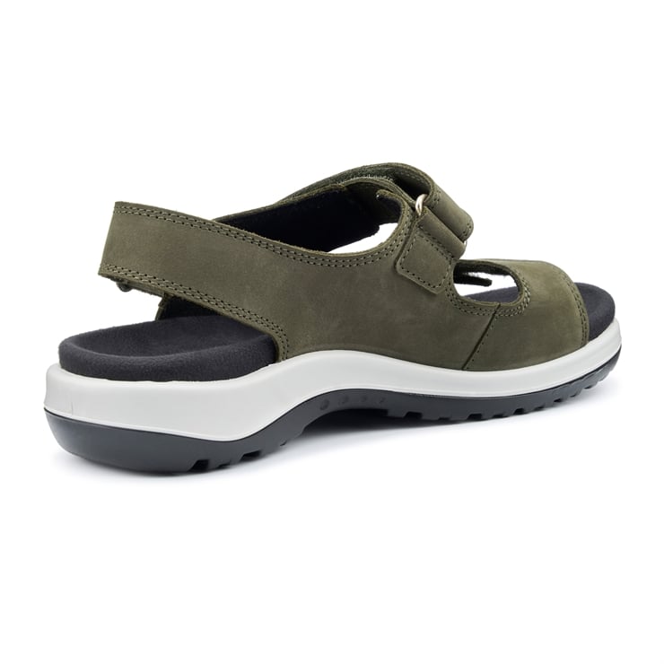 Hotter Canter Sandals Khaki