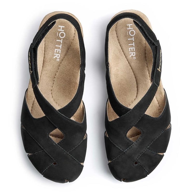 Hotter Catskill II Sandals Black
