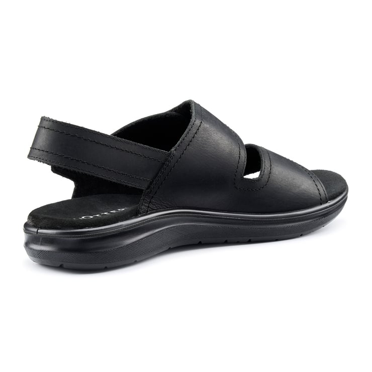 Hotter Causeway Sandals Black