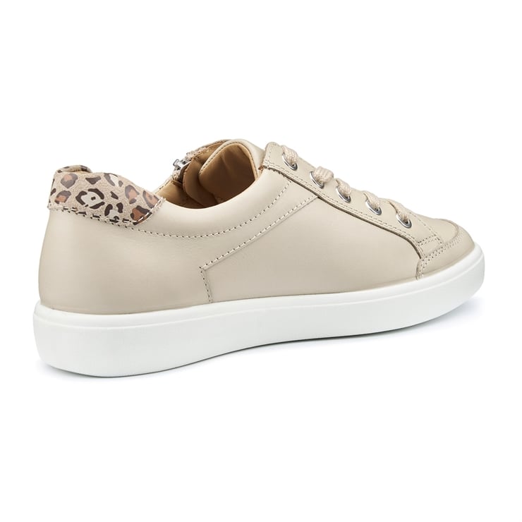 Hotter Chase II Trainers Cement / Leopard