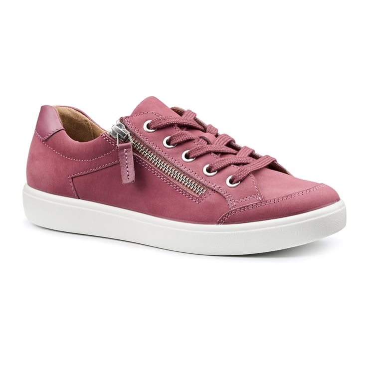 Hotter Chase II Trainers Dark Rose