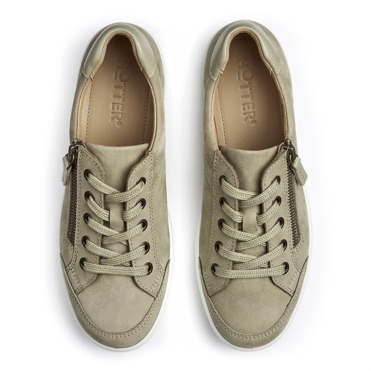 Hotter Chase II Trainers Moss