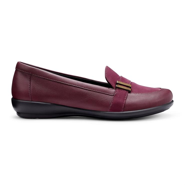 hotter Clay Shoes Dark Cherry