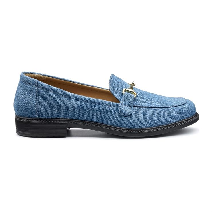 hotter Clovelly Shoes Denim