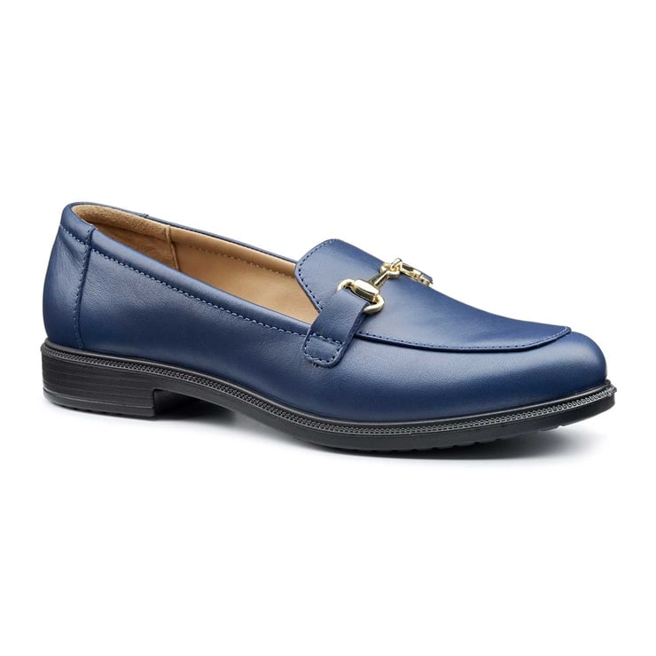 Hotter Clovelly Shoes French Navy