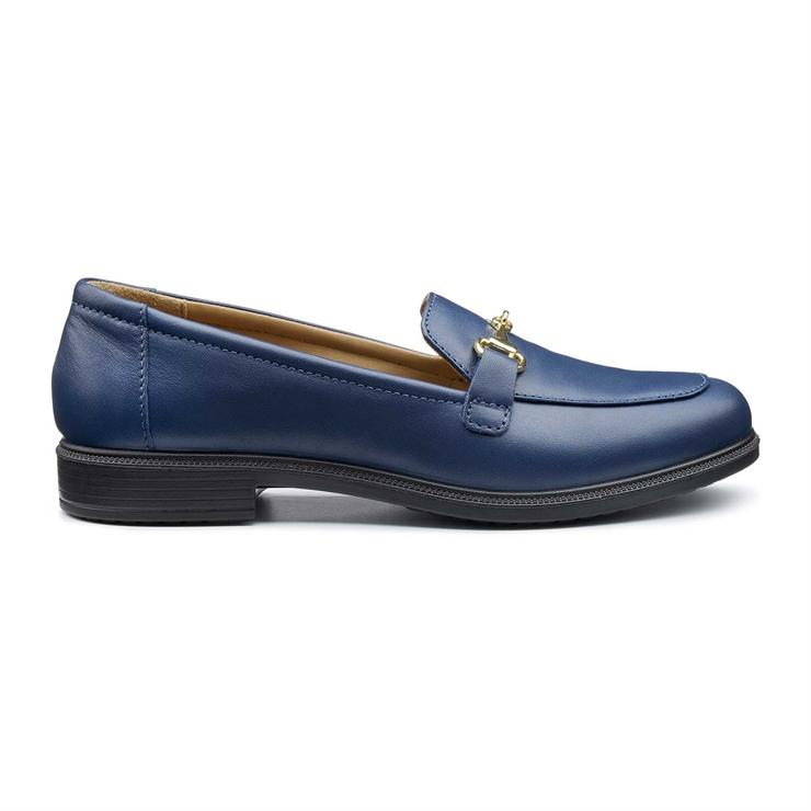 hotter Clovelly Shoes French Navy