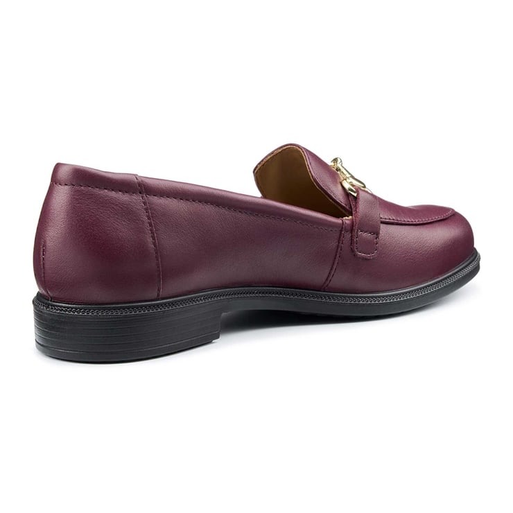 Hotter Clovelly Shoes Maroon