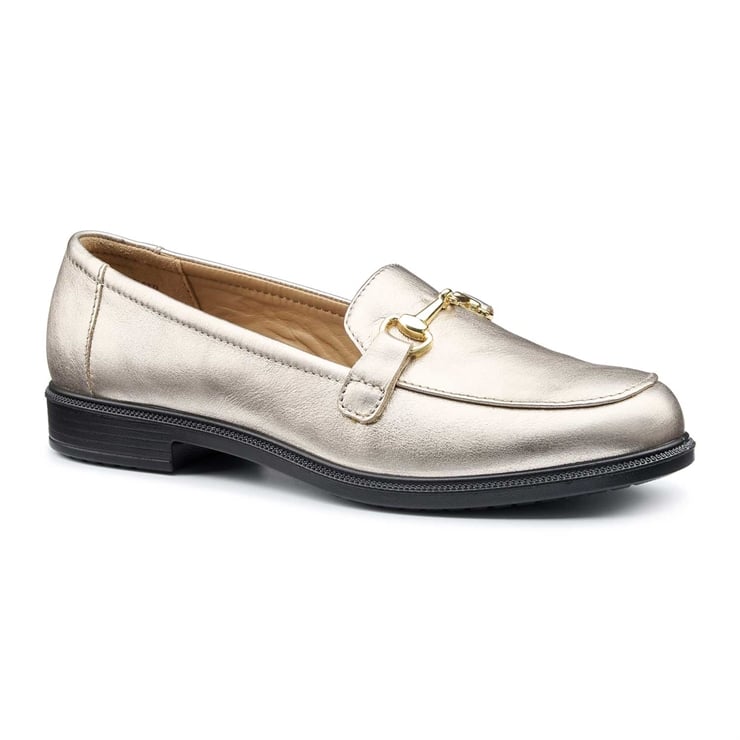 Hotter Clovelly Shoes Soft Gold
