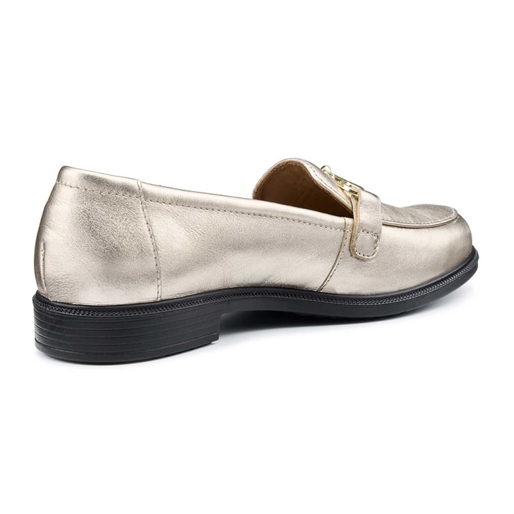 Hotter Clovelly Shoes Soft Gold
