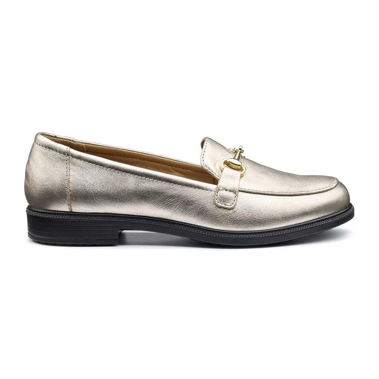 hotter Clovelly Shoes Soft Gold