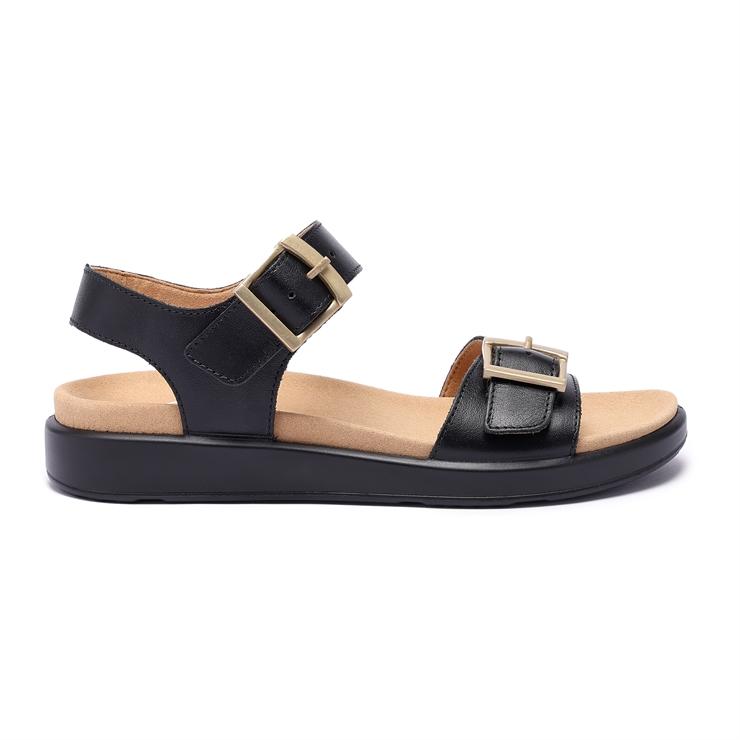 hotter Corfu Sandals Black