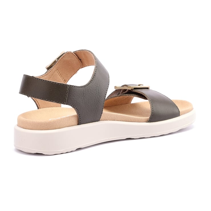 Hotter Corfu Sandals Khaki