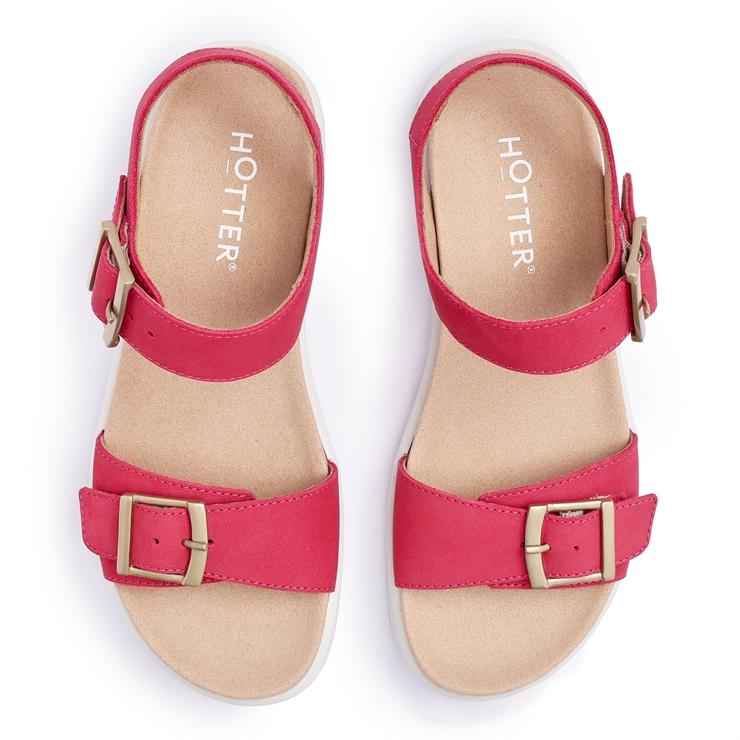 Hotter Corfu Sandals Sunset Coral