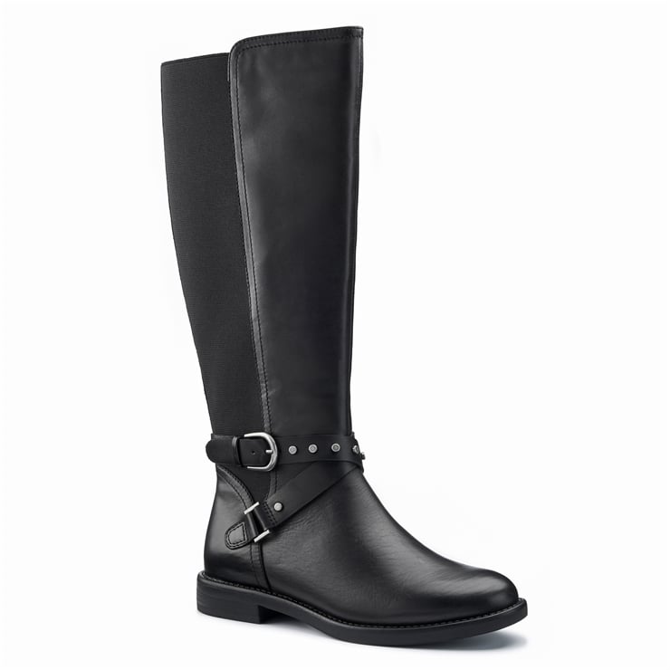 Hotter Dana Boots Jet Black