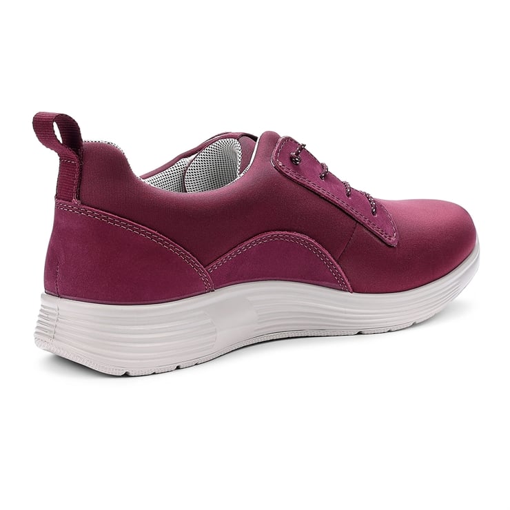 Hotter Dash Trainers Dark Cherry